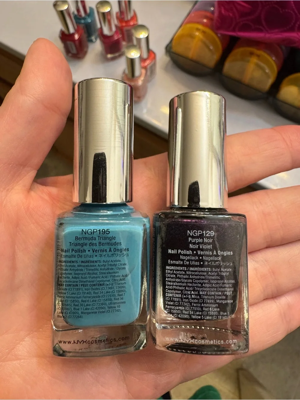 NYX Girls Nail Polish Bundle